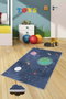 Conceptum Alfombra de Pasillo HMNT511 Multicolor 80 x 150 cm
